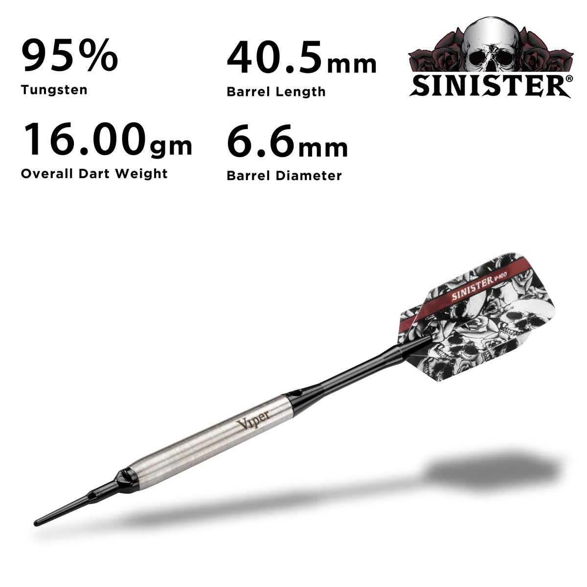 GLD Viper Sinister 95% Tungsten 16 grams
