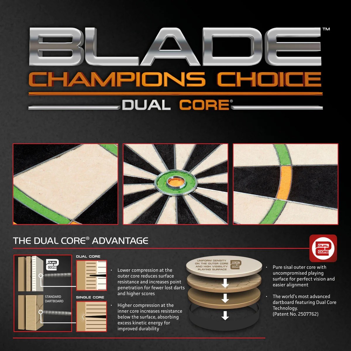 Winmau Champions Choice Practice Dartboard