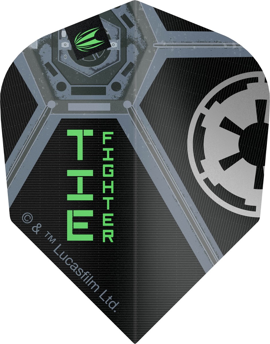 Target Darts Star Wars Tie Fighter 90% Tungsten SP Steel Tip Darts 24 grams