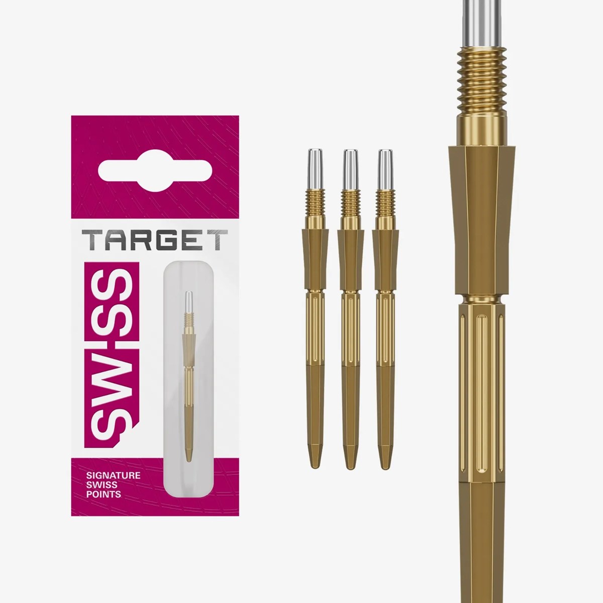 Target Darts Elysian Archetype 43 Swiss Point - Gold (30mm)