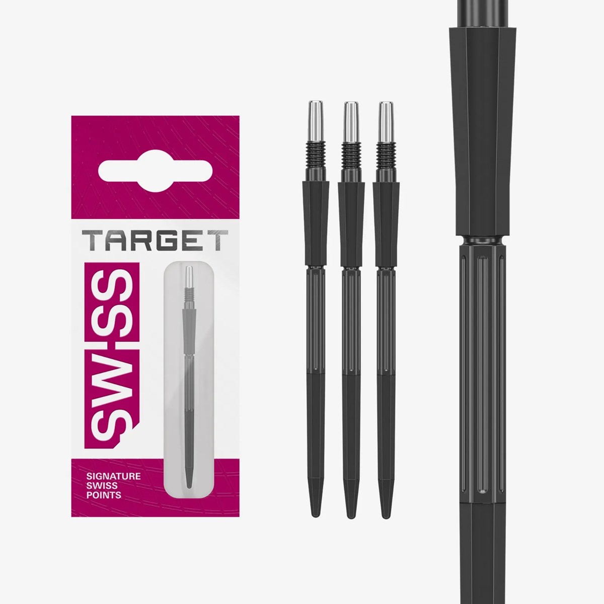 Target Darts Elysian Archetype 43 Swiss Point - Black (42mm)