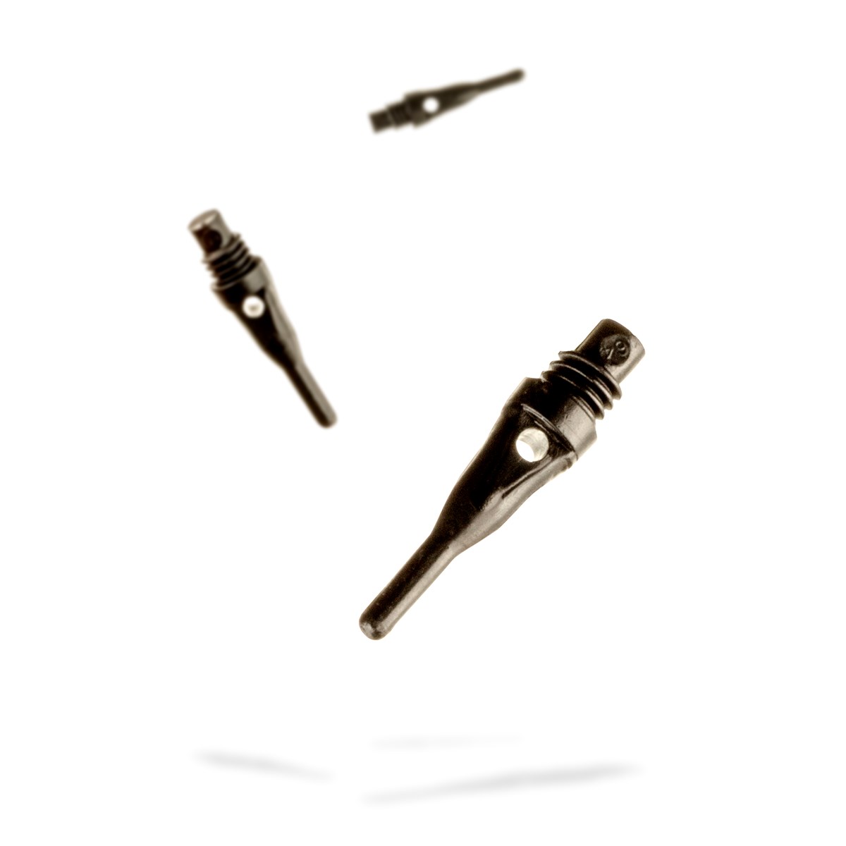 GLD 2BA Tufflex Tips S.S. (super short) - Black 1000ct