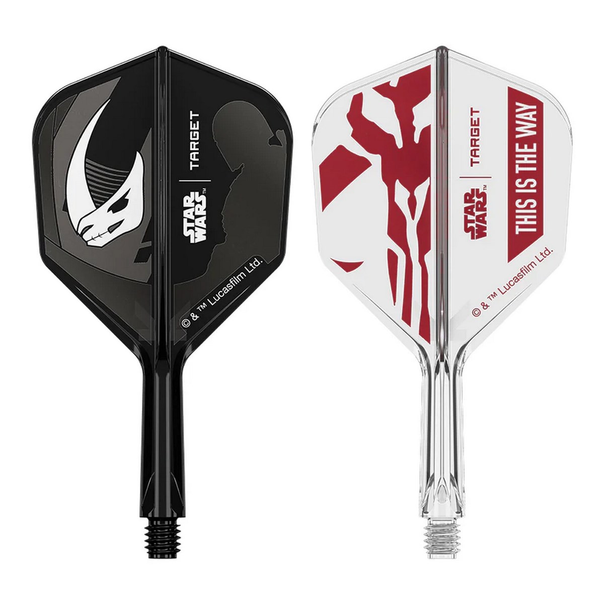 Target Darts Star Wars K-Flex System - No 6 Shape / Short (19mm) - Mandalorian
