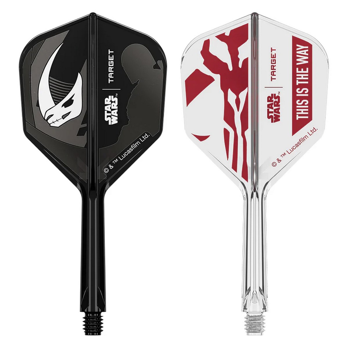Target Darts Star Wars K-Flex System - No 6 Shape / Intermediate (26mm) - Mandalorian