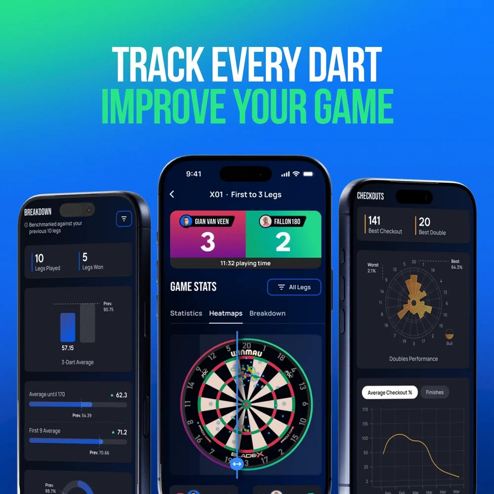 Winmau Autodarts Device Stand & 12 Month PLUS Membership Bundle